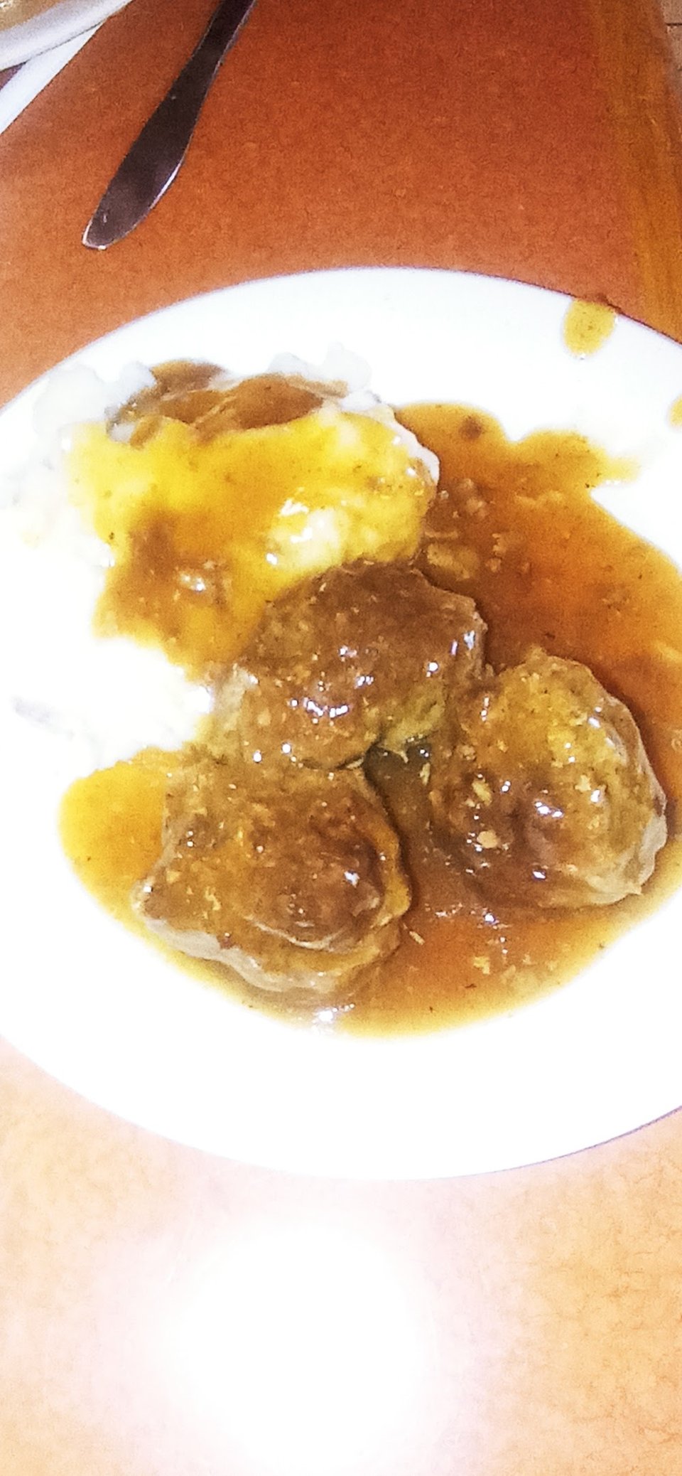 Salisbury Steak Meat Ballantines